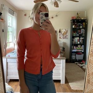 Faded Glory Pink Cardigan Sweater